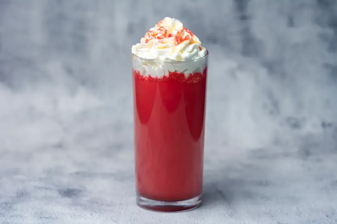 Red Velvet frappe