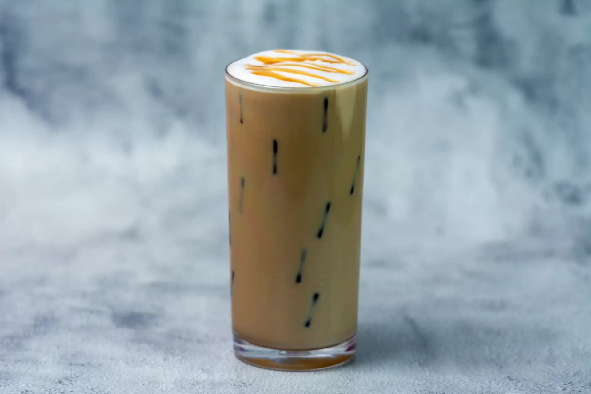 Iced Carmel macchiato scaled
