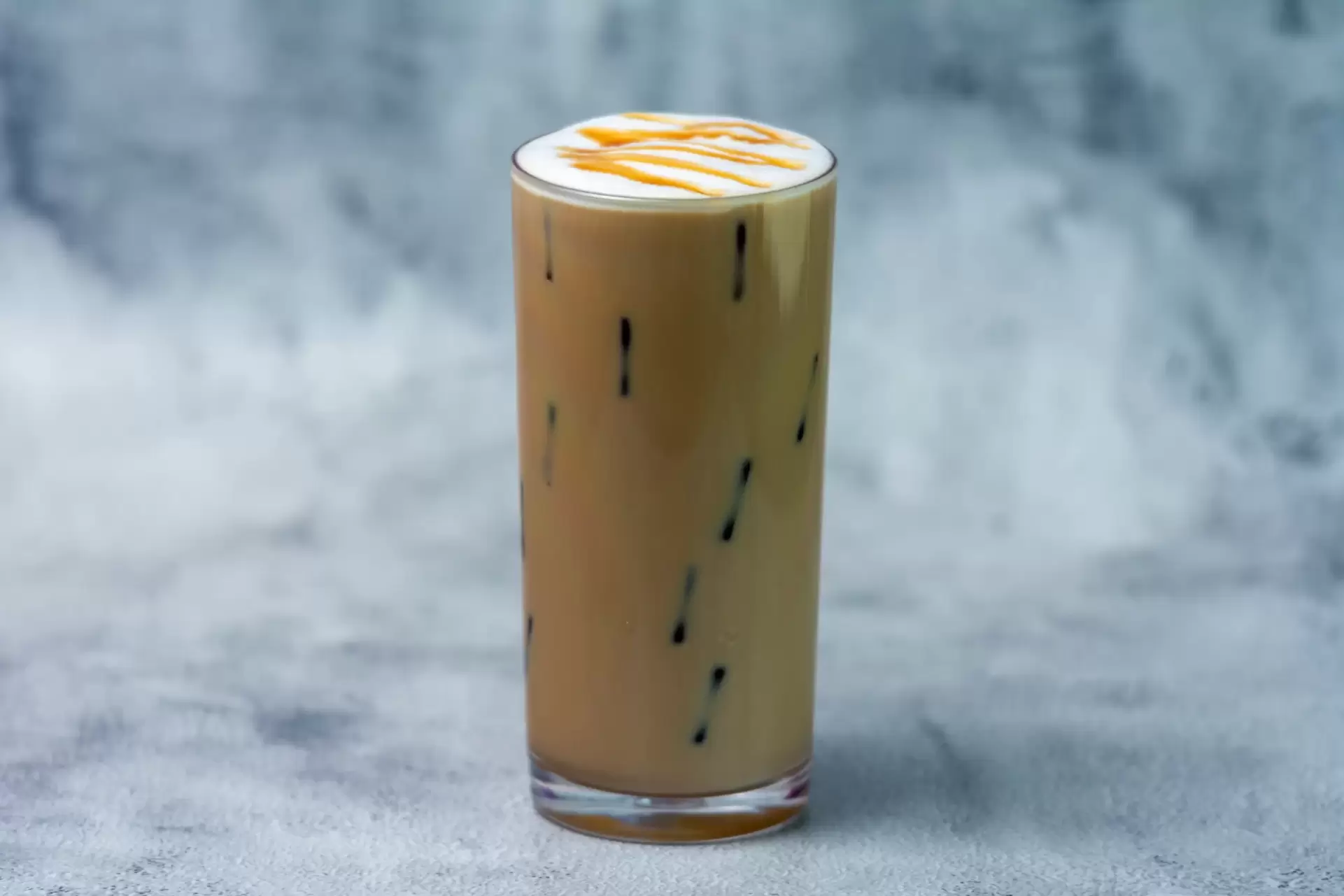 Iced Carmel macchiato scaled